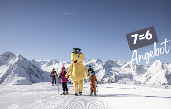 7=6 länger bleiben - weniger bezahlen